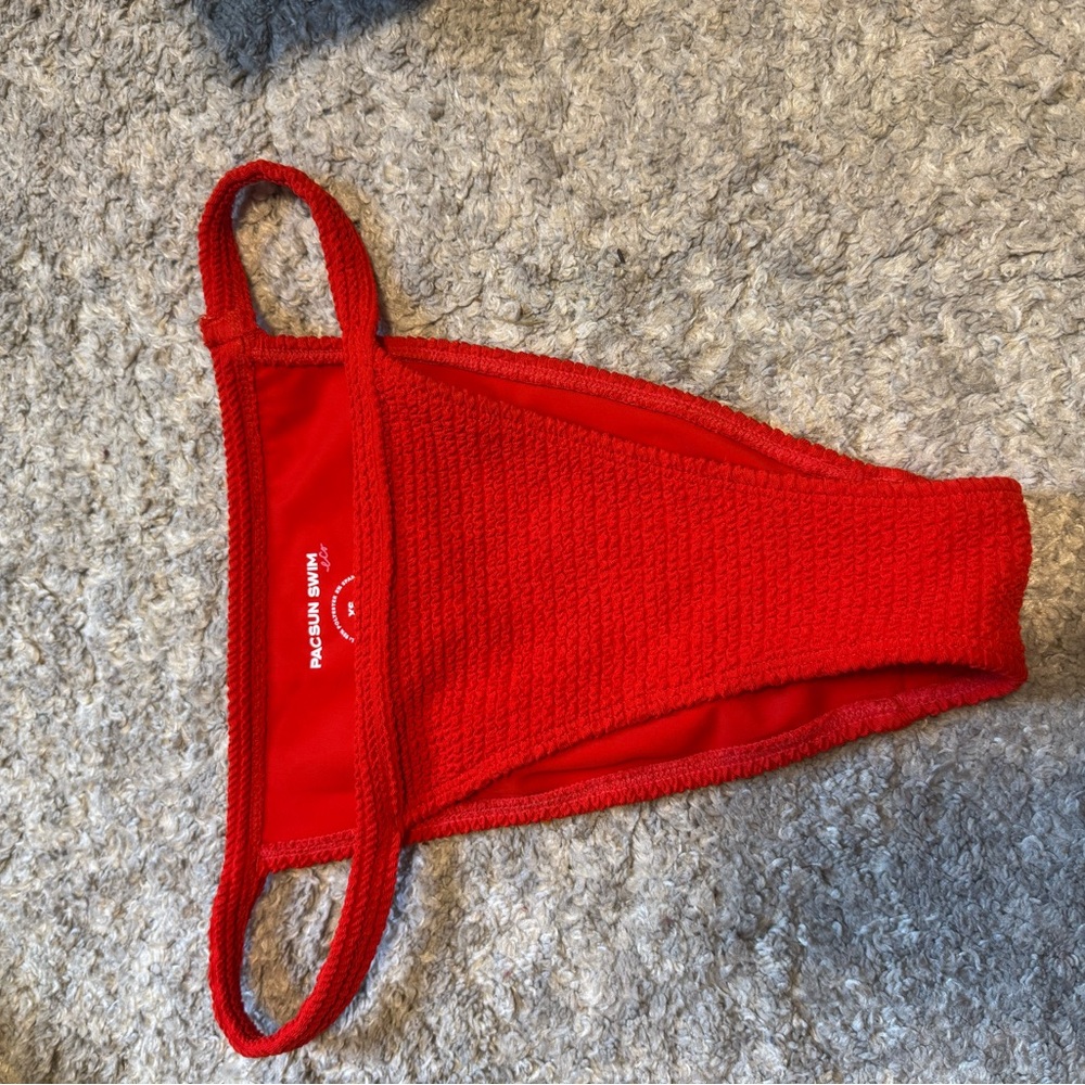 PacSun Red Bikini Bottom